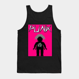 Punk Guitarist Minifig, Customize My Minifig Tank Top